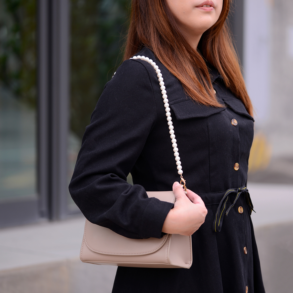 珍珠肩背鍊 / 手機鍊 / 包鍊 / 口罩鍊【微瑕福利品】