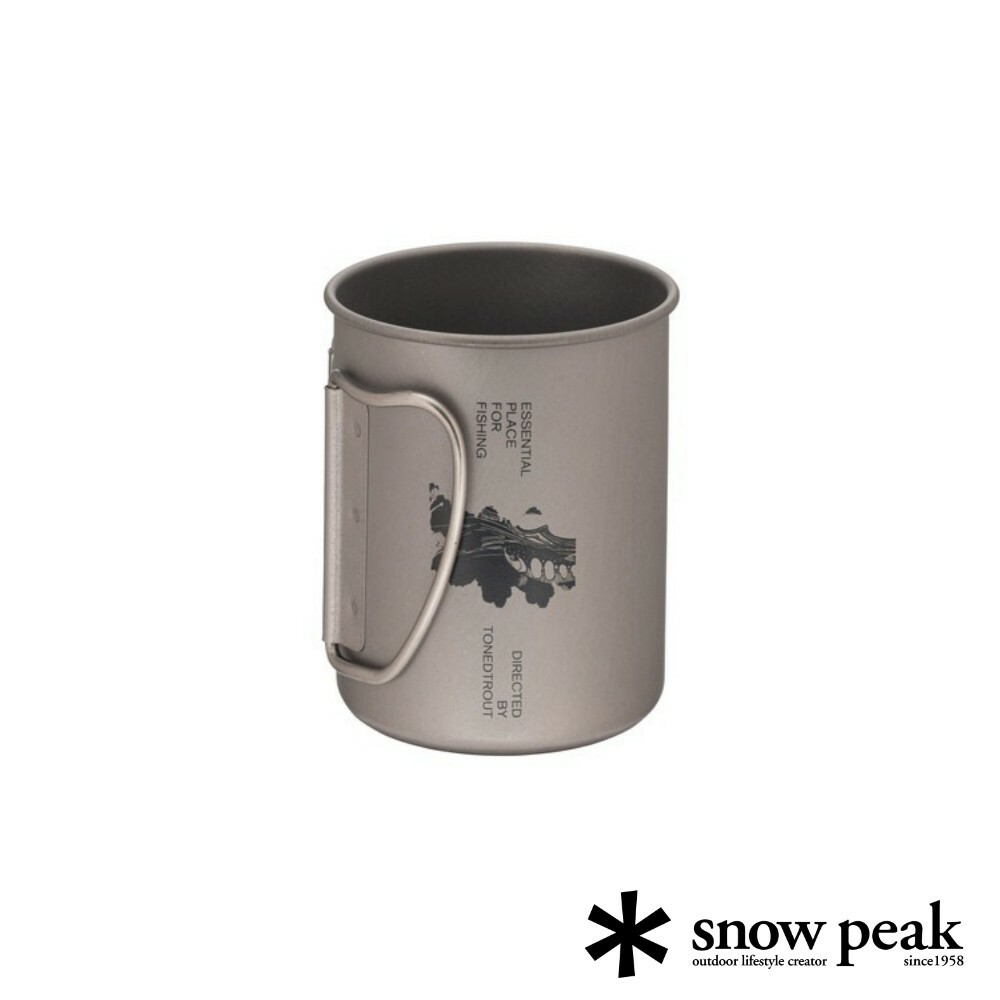 Snow Peak 鈦金屬單層杯 300ml - 2024特別版