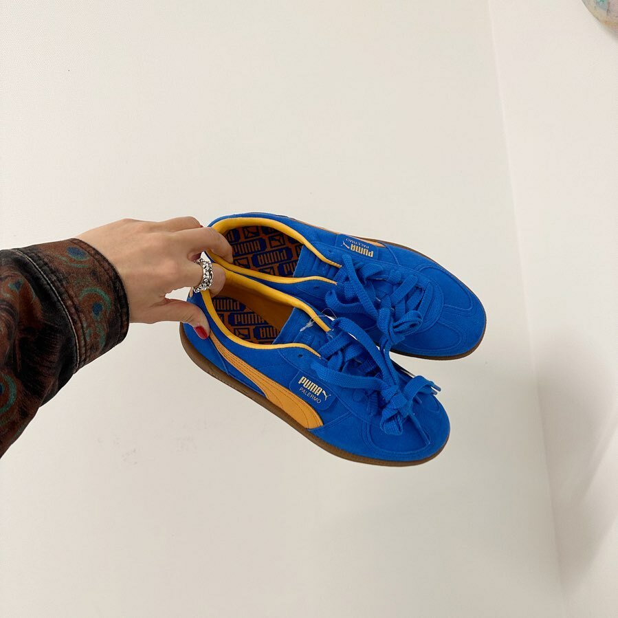 PUMA Palermo 日本新發售 克萊茵藍 焦糖底 復古 德訓鞋 39646317