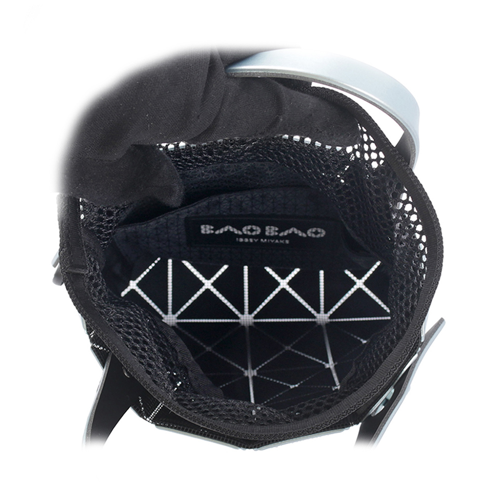 【ISSEY MIYAKE三宅一生】BAO BAO LUCENT BOXY 4X4 迷你金屬色手提包(淺藍色) AG651 71