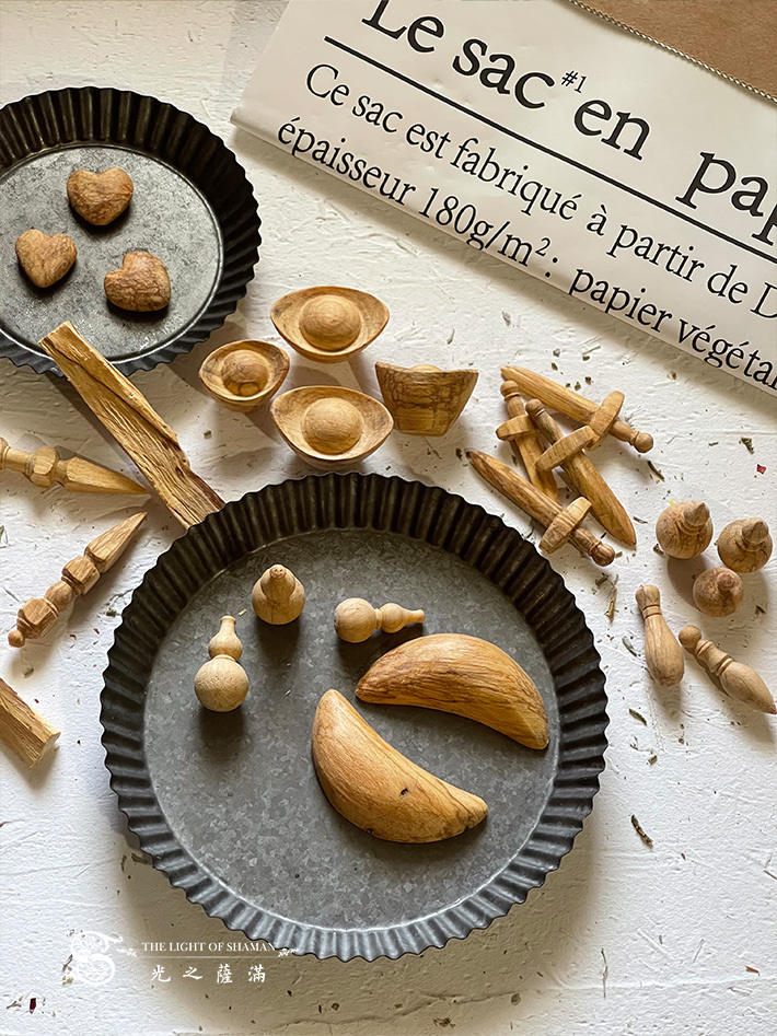 真正秘魯進口老木 印加聖木招財避邪聖品印加聖木手工製品系列-光之薩滿