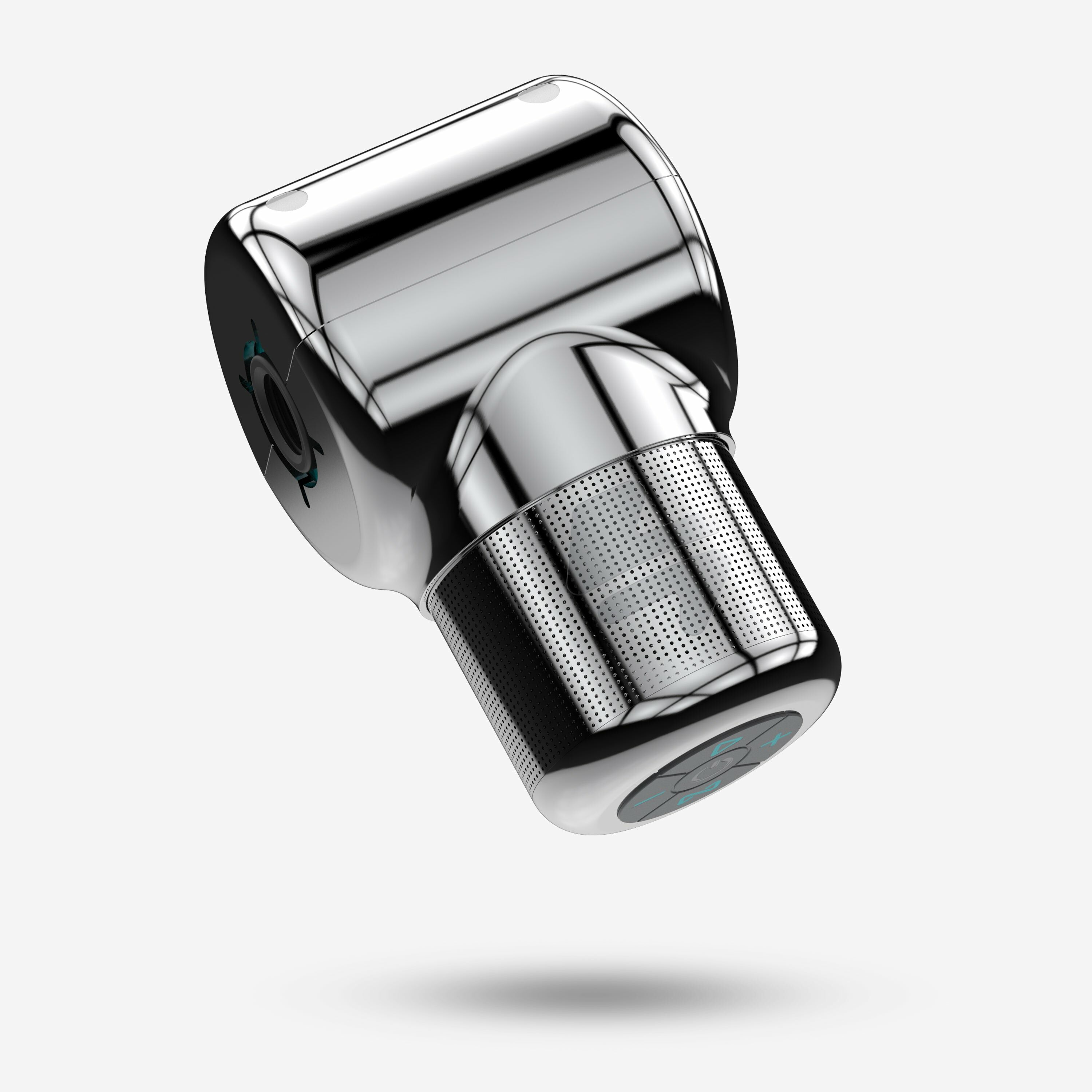 Ampere Shower Power bluetooth speaker (Chrome) #SHPHCH0