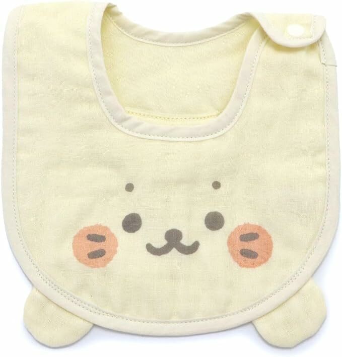 Sirotan 圍兜 小白大臉 (厚) 新生兒系列