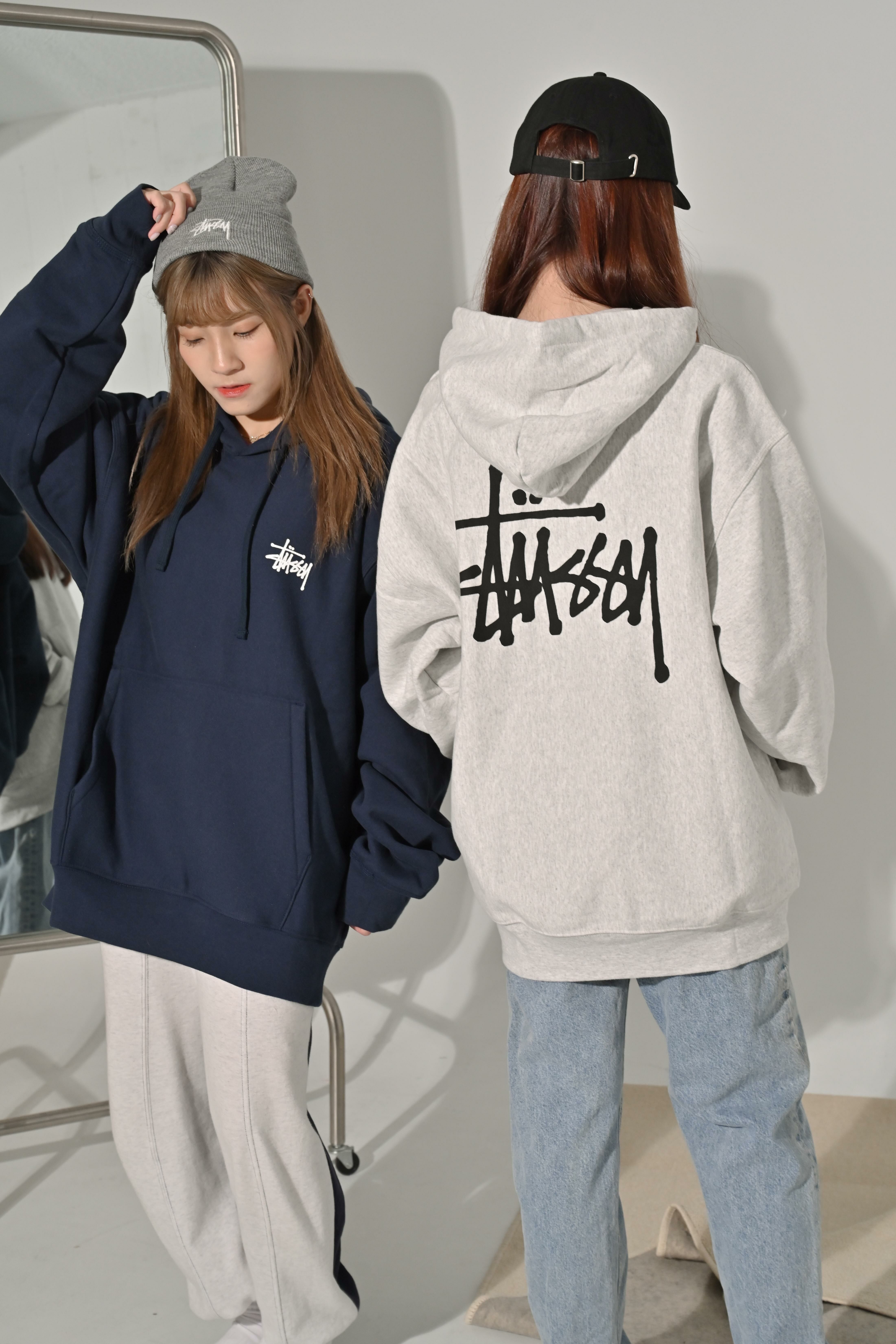 【現貨】STUSSY BASIC HOOD 海軍藍 帽T 1925000NAVY