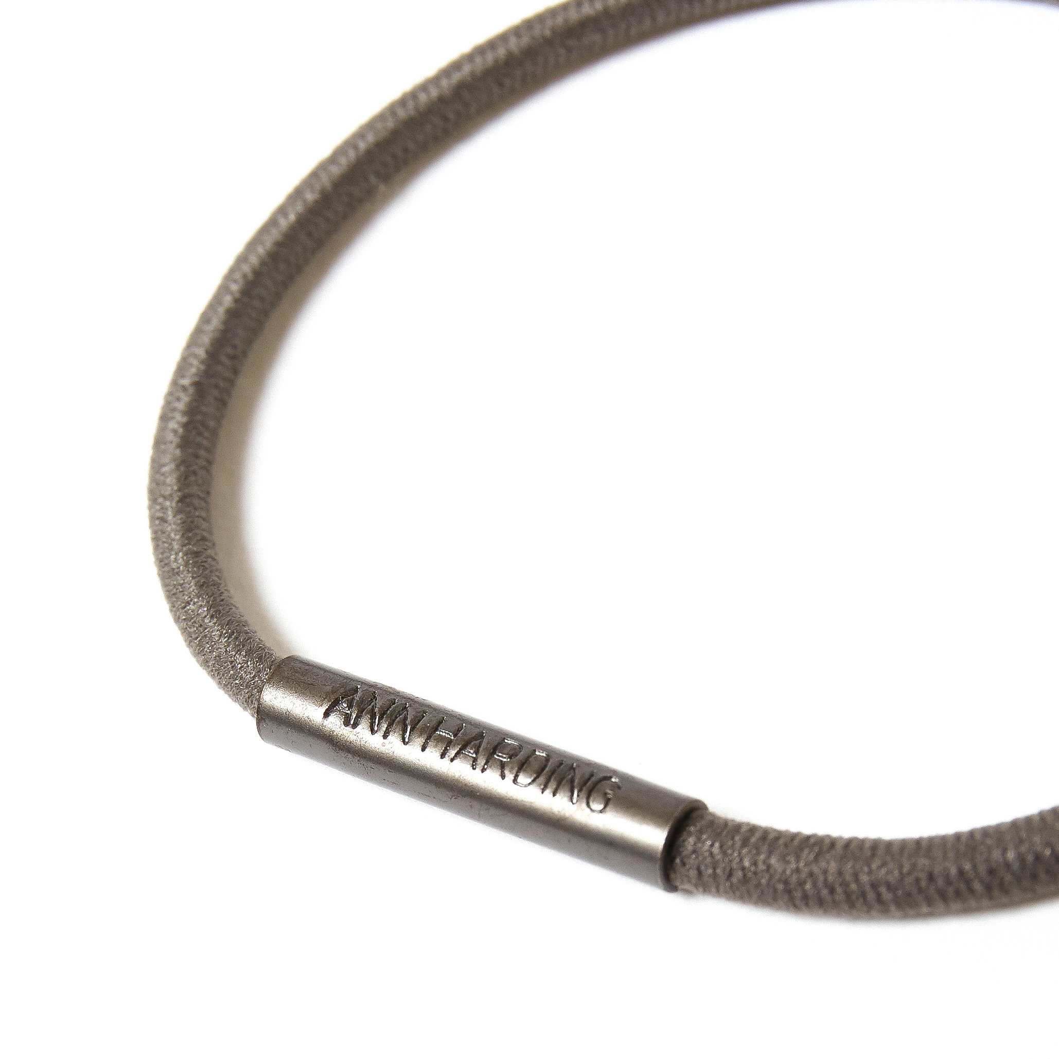 N.HOOLYWOOD - AC01 Hair Rubber - Black/Gray