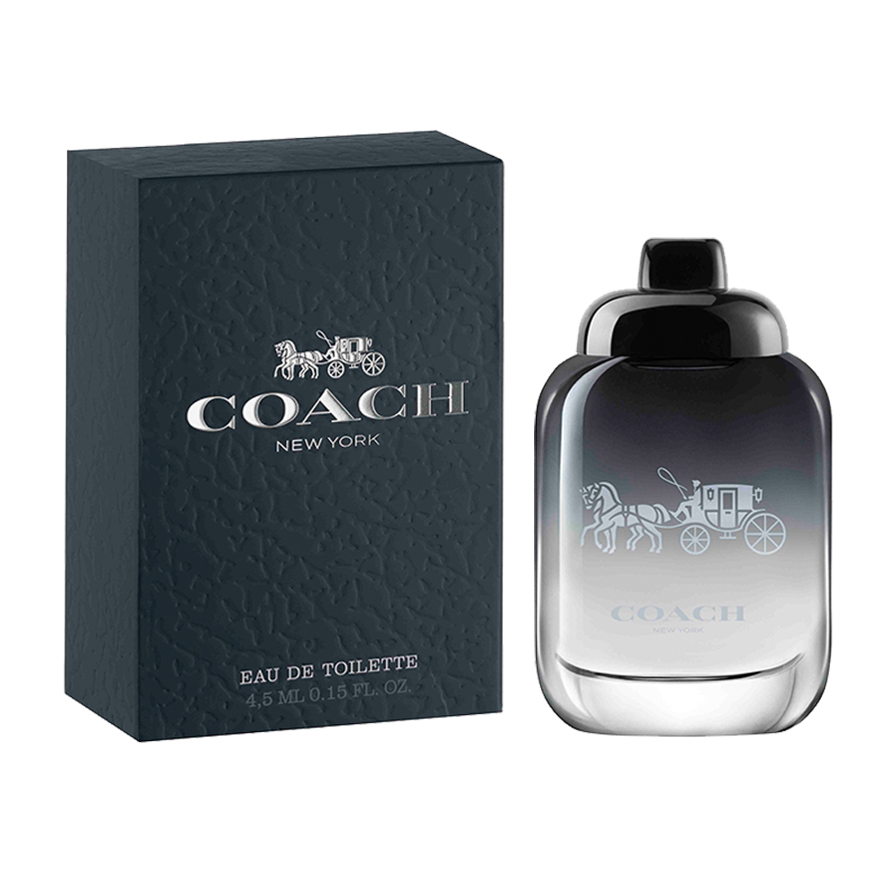 COACH NEW YORK 時尚經典男性淡香水4.5ml 小香