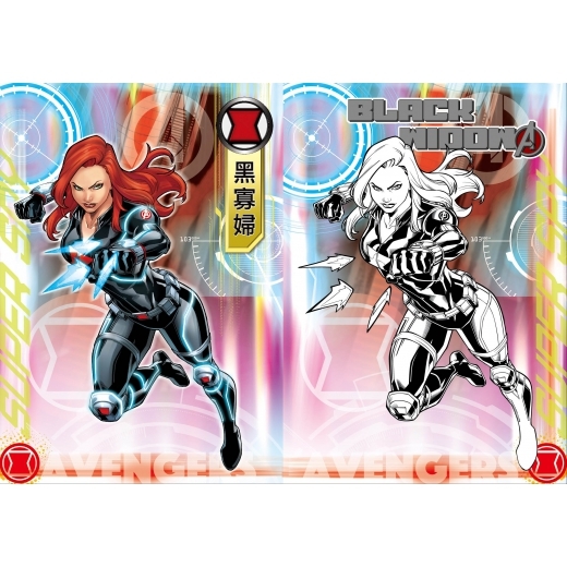 《 MARVEL 》 漫威 復仇者聯盟正義貼畫