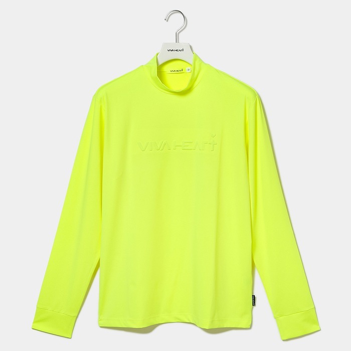 男士-長袖彈性小高領