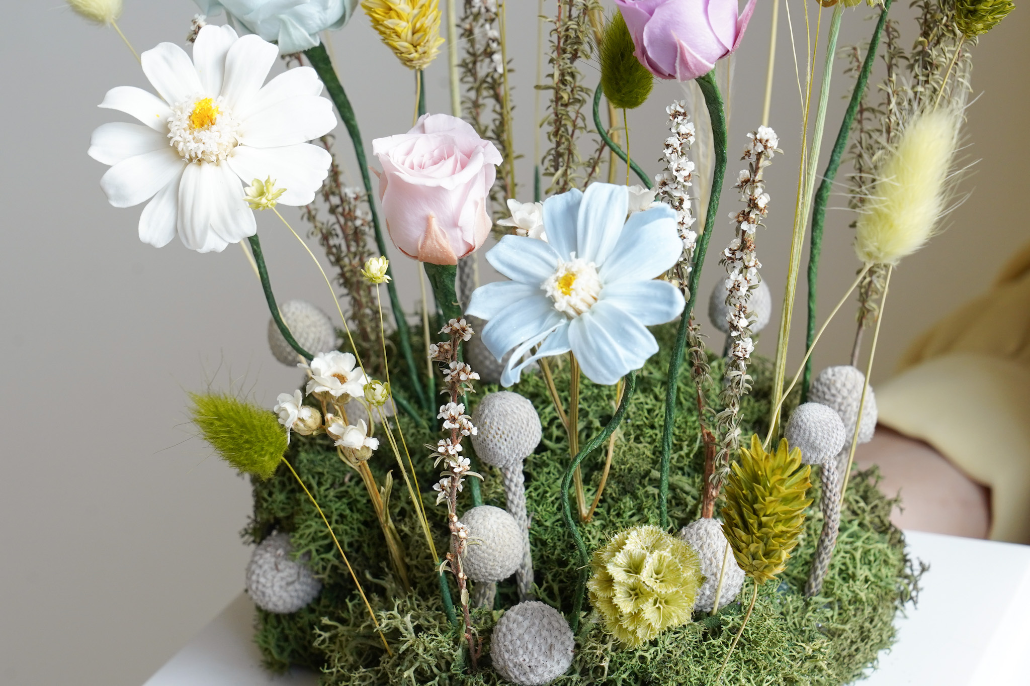 愛麗絲夢遊仙境-夢幻花園,永生花禮盒