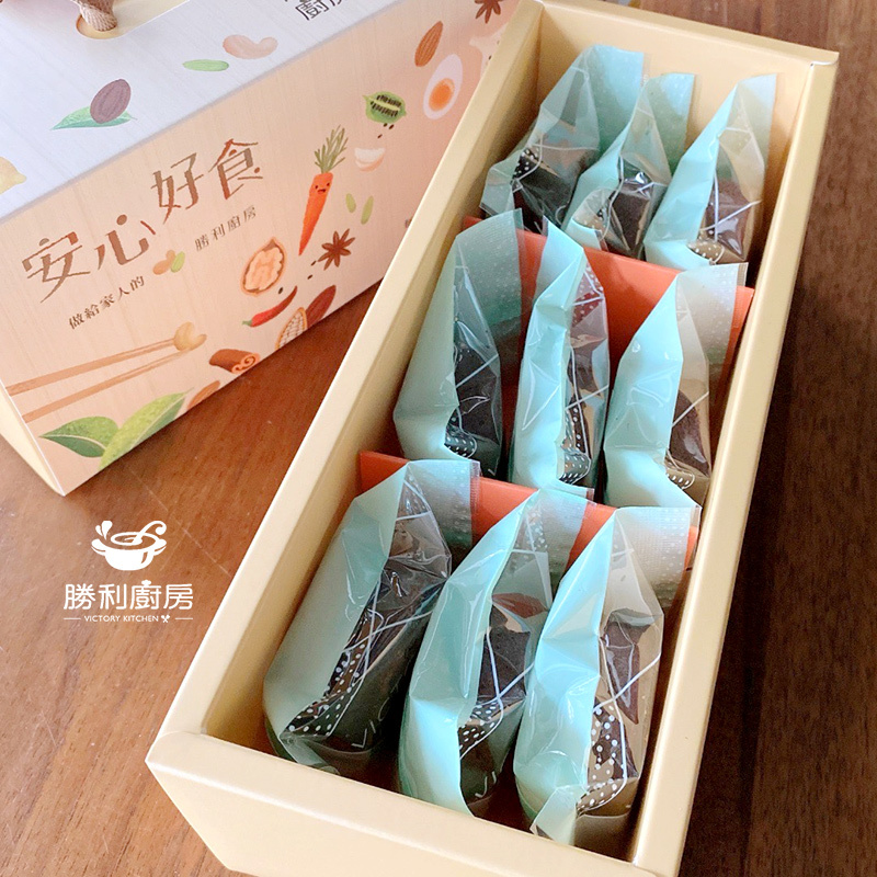 巧克力水果酥│奶蛋素(9入/盒)