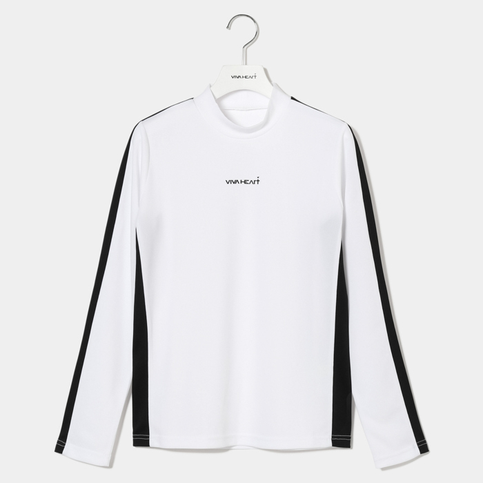 女士-側線長袖小高領