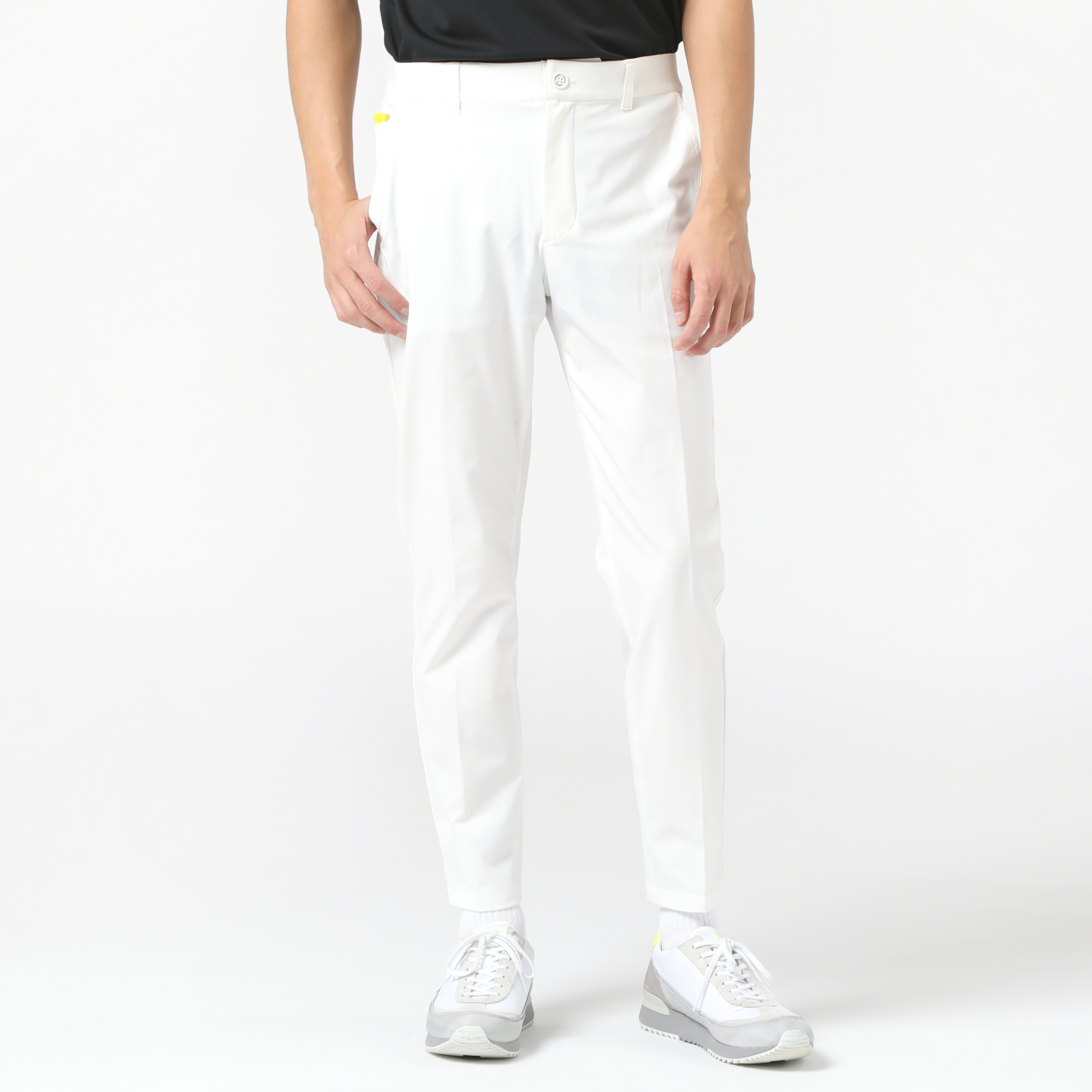 男士-防潑水彈性九分褲