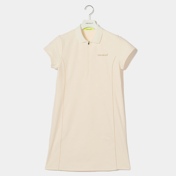 女士-字母緹花連身裙