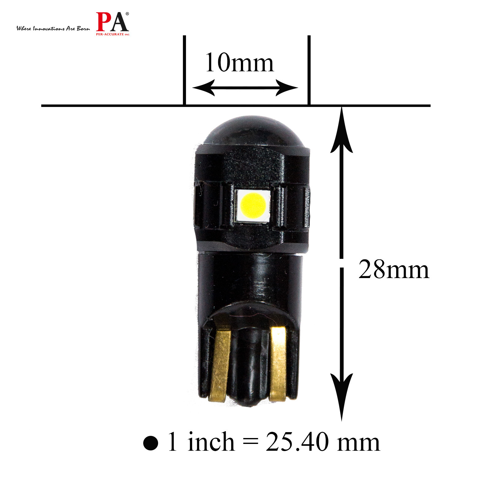 黑武士 LED 燈泡｜T10 LED 小燈 白光 檸檬綠 室內燈 車牌燈
