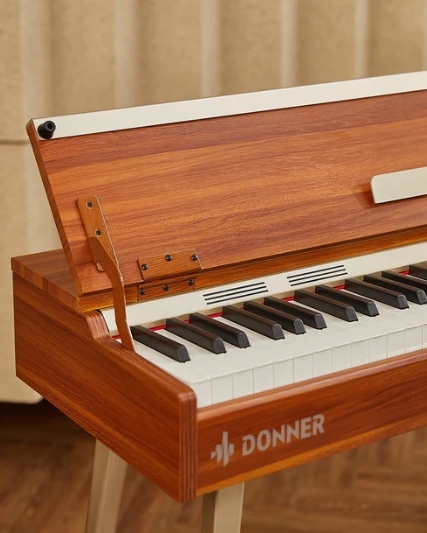 Donner DDP-80 PLUS 電鋼琴 88鍵 全配重鍵盤 木製垂直 數位鋼琴 半開蓋 掀蓋式