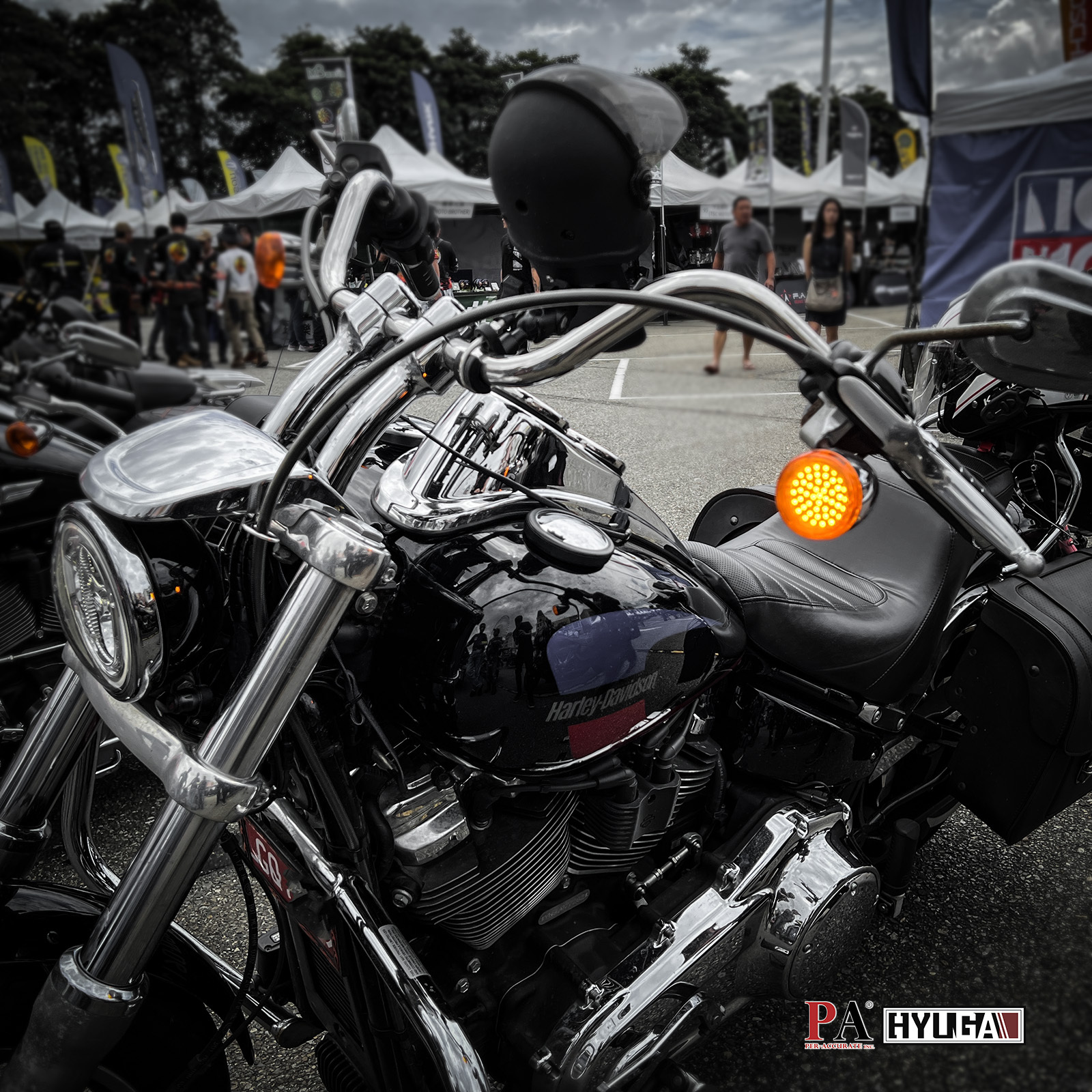 哈雷專用 LED方向燈燈泡 P21W 1156 黃光 48晶 SMD LED 哈雷子彈型燈具專用【PA LED】