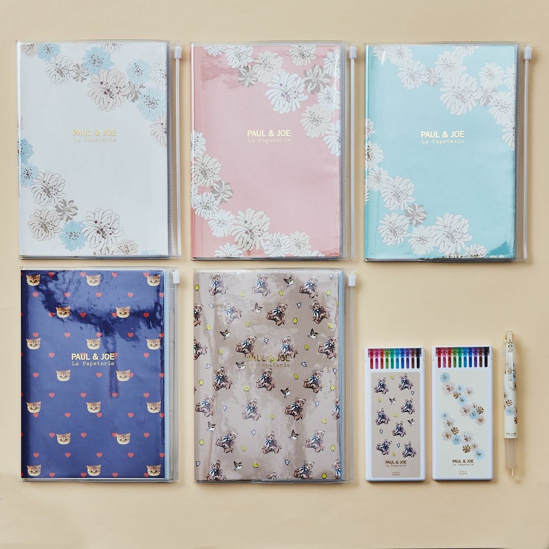 Hi-Tech C PAUL AND JOE聯名筆記本 A5｜PILOT 日本