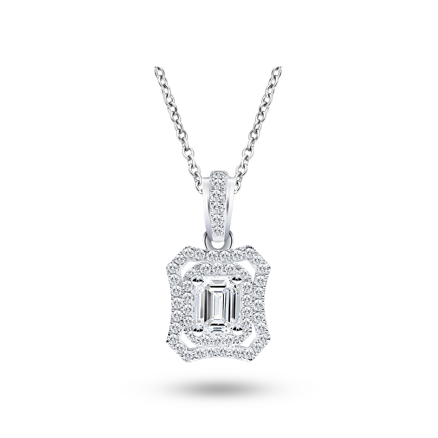 光之穹頂 — GIA50分鑽石項鍊