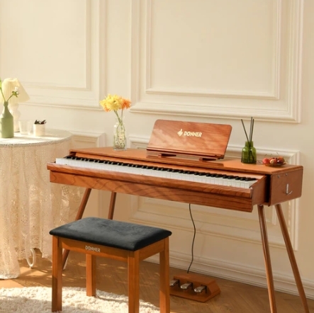 Donner DDP-80 PRO 電鋼琴 實木 88鍵 全配重鍵盤 加重 數位鋼琴 抽屜式設計