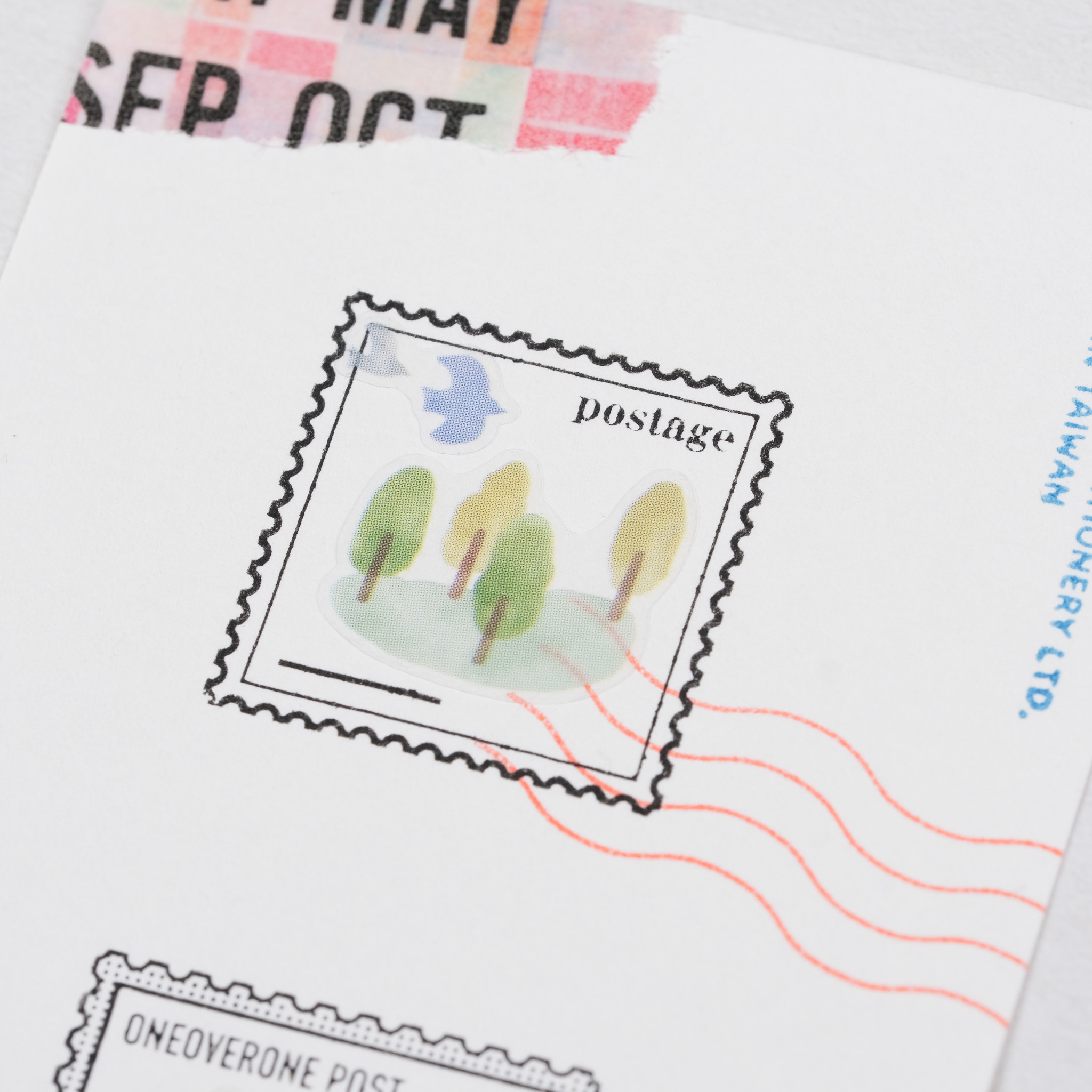 郵票 膠版印章 / 一分之一工作室 / 臺灣