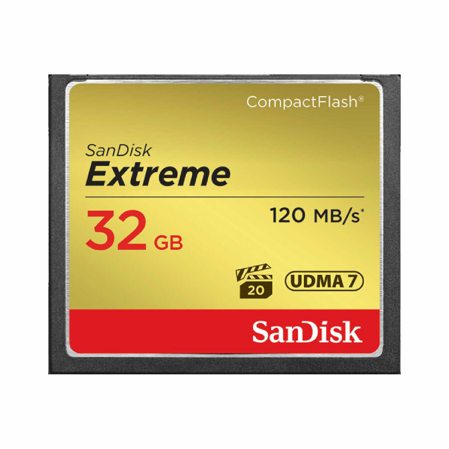 【SanDisk】 EXTREME CF 記憶卡 讀120M 寫85M COMPACTFLASH