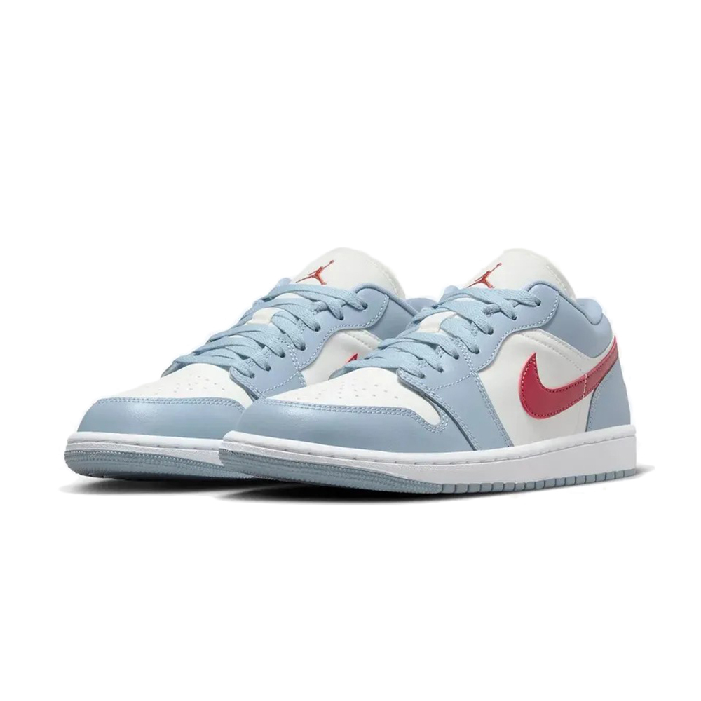 W Air Jordan 1 Low Blue Whisper 藍語灰 DC0774-164