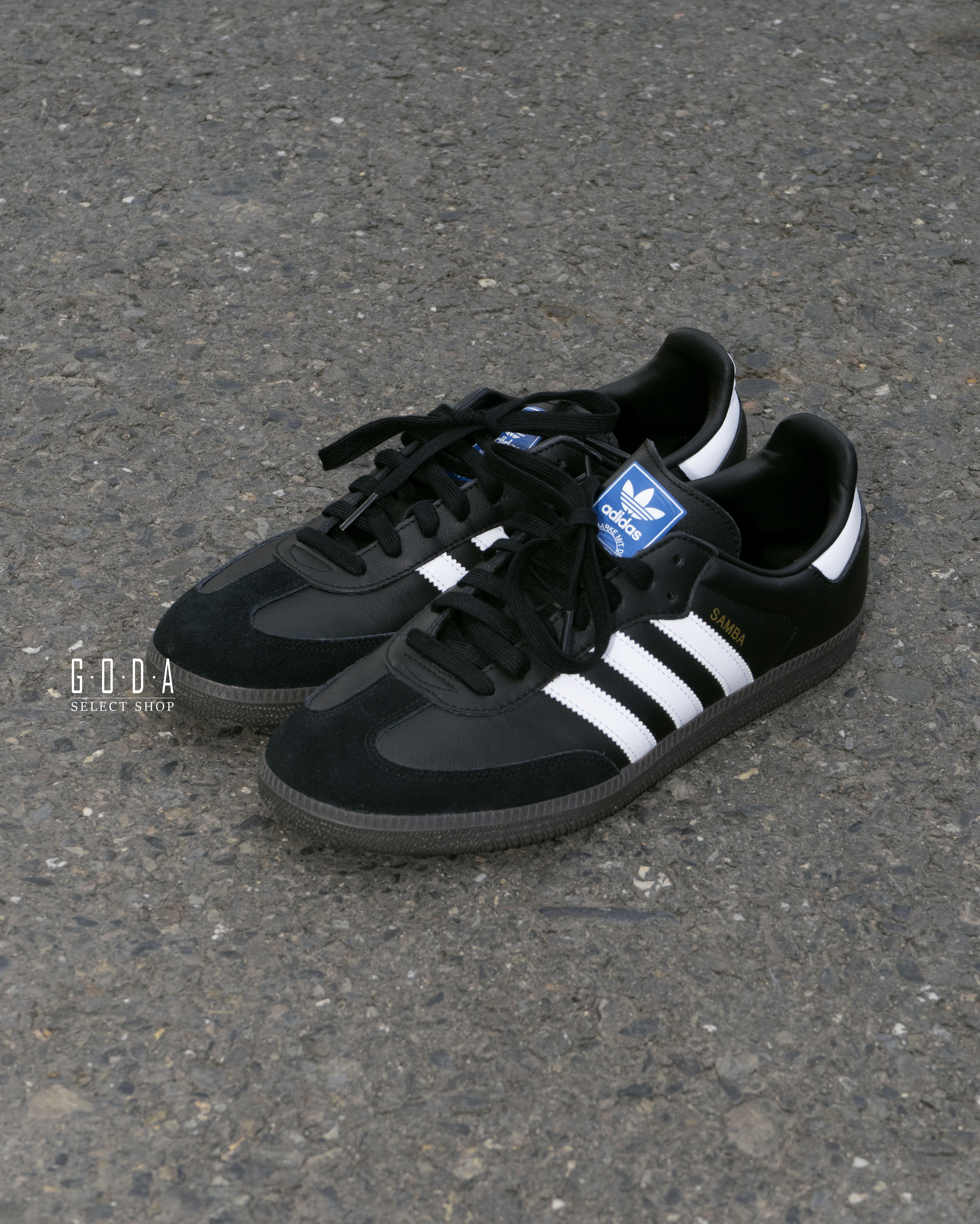 Adidas Originals Samba 黑白 桑巴鞋 德訓鞋 復古經典 時尚潮流必備 B75807