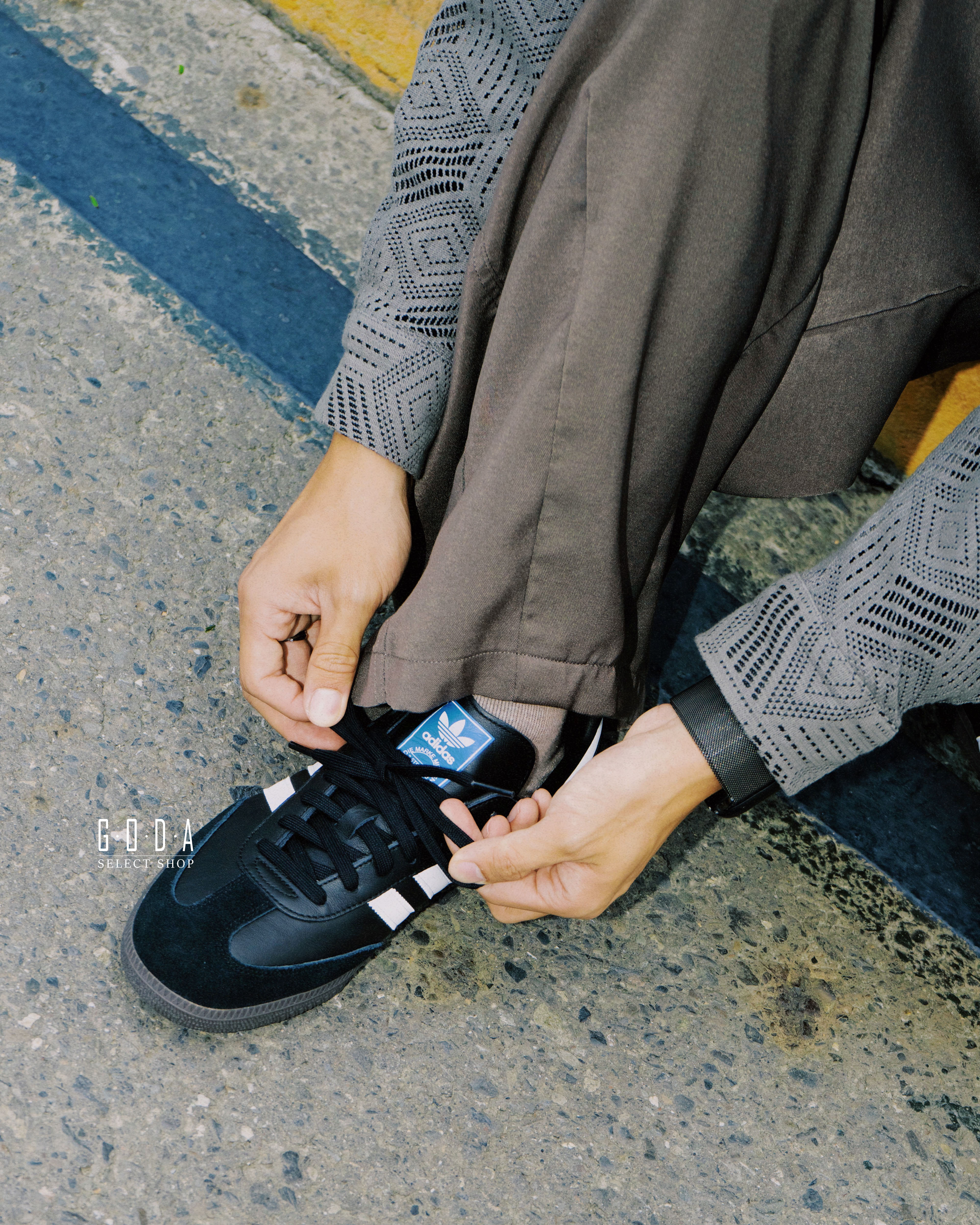 Adidas Originals Samba 黑白 桑巴鞋 德訓鞋 復古經典 時尚潮流必備 B75807