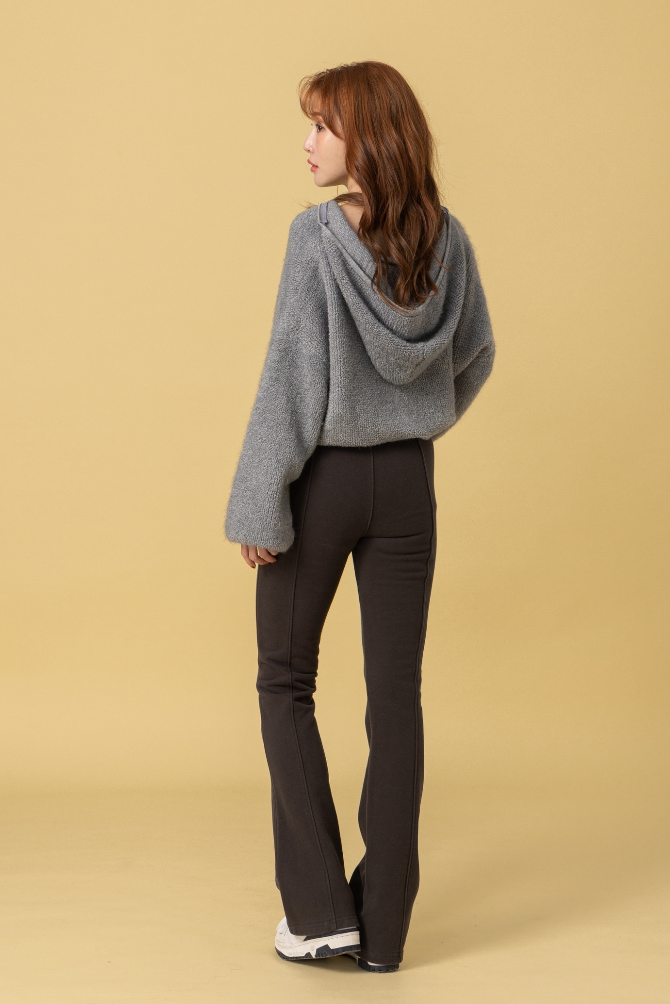 重磅微喇叭棉褲_AMISSA（炭灰）