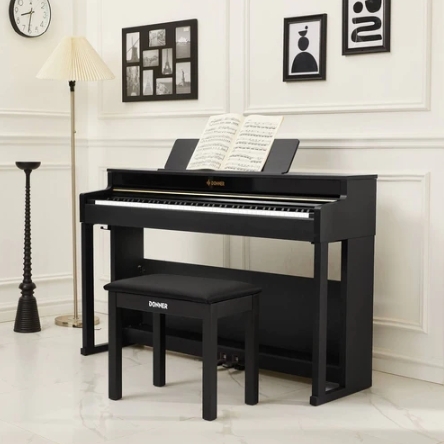 Donner DDP-400 專業 88鍵 電鋼琴 漸進式 錘擊式 逐級配重 立式 數位鋼琴