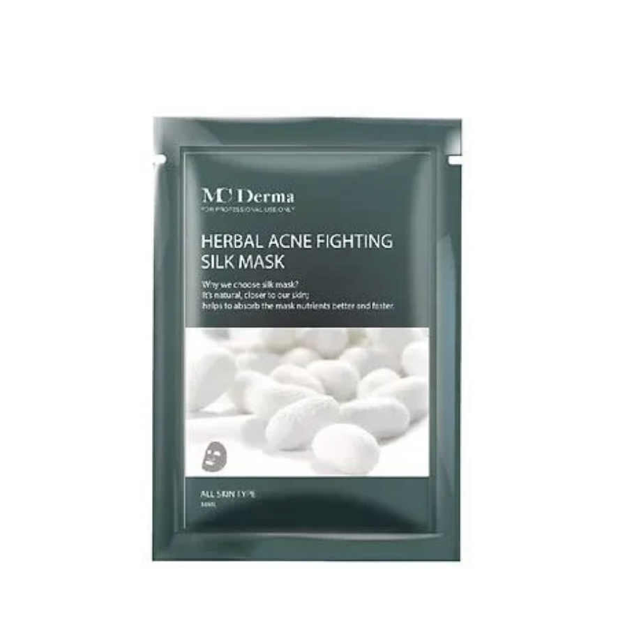 Mc derma 祛痘修護蠶絲面膜  (一包10片)
