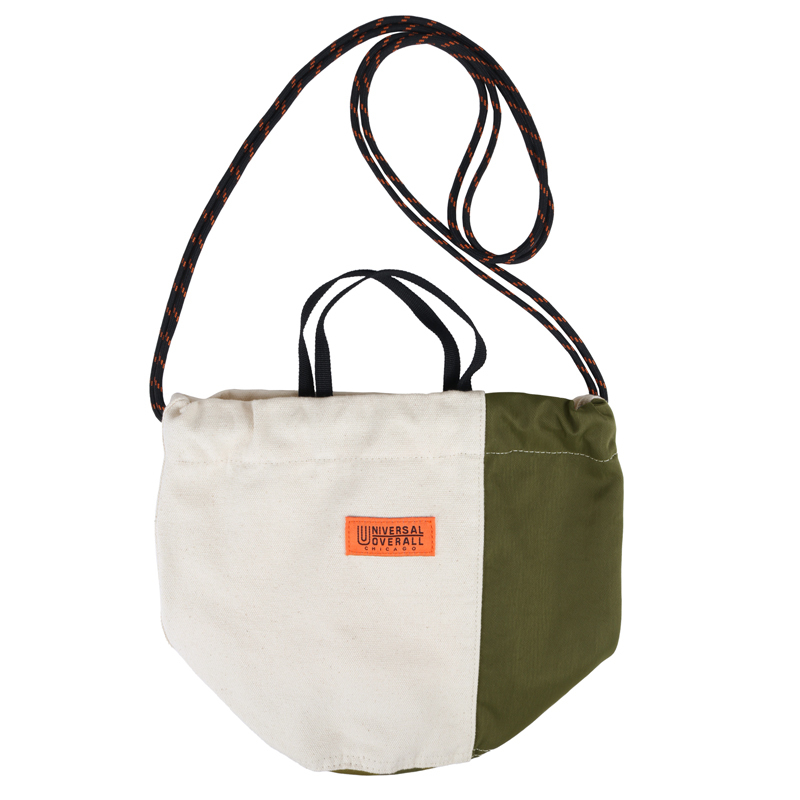 Universal Overall 2-material Switching Drawstring