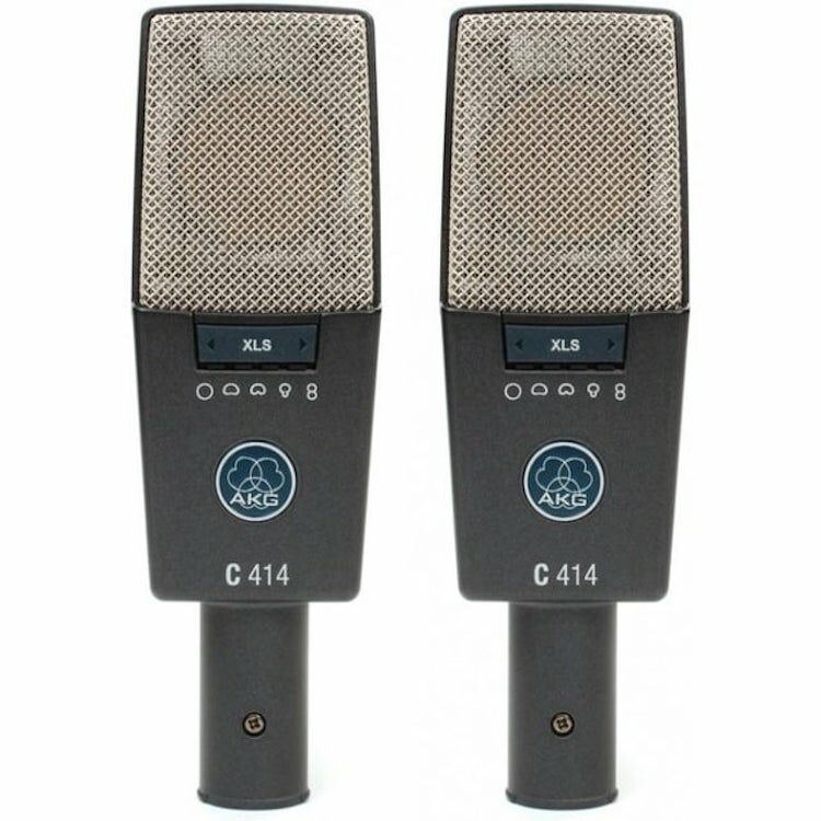 AKG C414 XLS Stereo 電容麥克風套組 (一對)