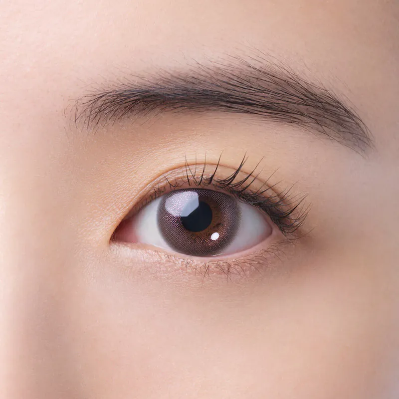 [月拋] FAIRY 1 Month Shimmering Series Lavender Nude 彩妝隱形眼鏡｜每盒2片