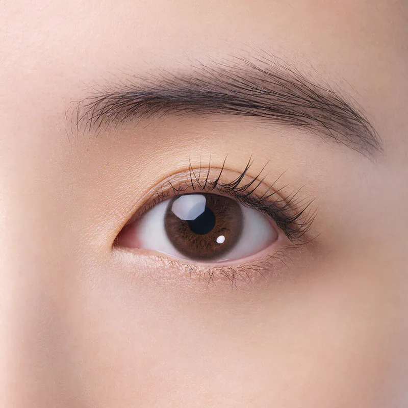 [月拋] FAIRY 1 Month Shimmering Series Little Brown 彩妝隱形眼鏡｜每盒2片