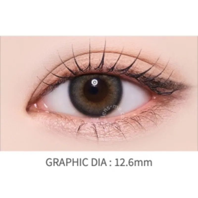 [月拋] LENSME Mov Ring Gray 每月拋棄彩妝隱形眼鏡｜2片月拋