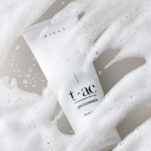 【保濕不緊繃！】天然温和弱酸性洗面奶 🌵VICLE T-AC PH Cleanser 150ml (EXP DATE : 2025.07)