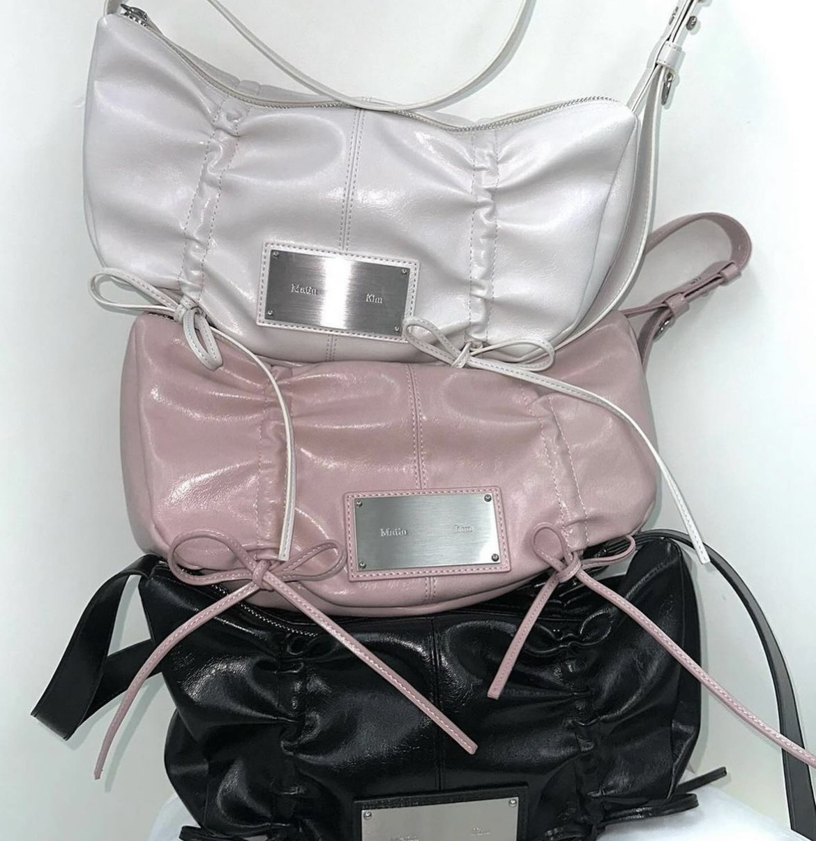 200%正規品保障 [MATIN KIM] HALF SHIRRING RIBBON ROUND BAG MUSINSA | MATIN KIM HALF SHIRRING RIBBON ROUND BAG IN PINK