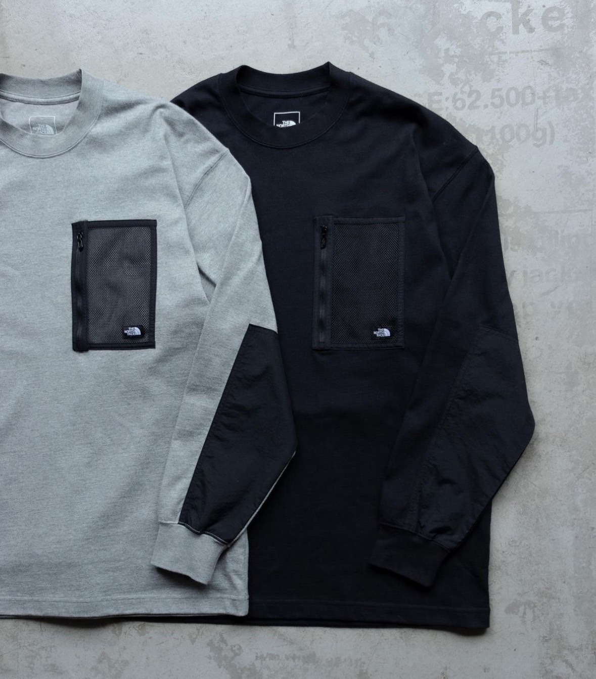 日本 TNF Field Pocket 長袖tee