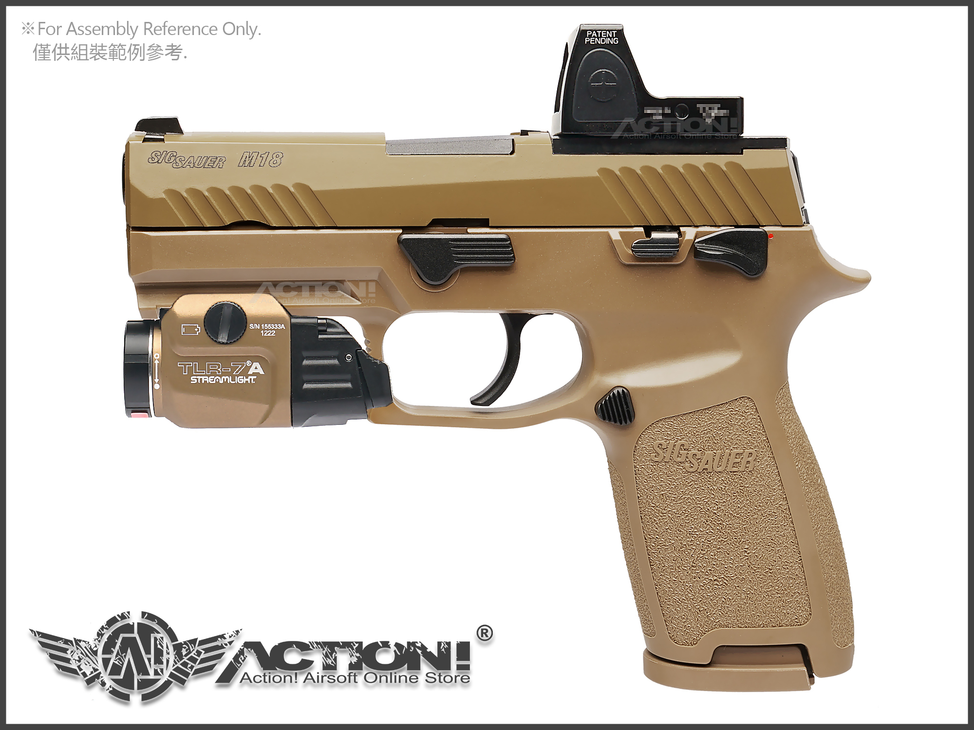 Gunday - Reflex Sight Steel Mount /Adapter For VFC/SIG