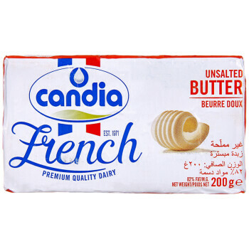 法國肯廸雅無鹽牛油 200g