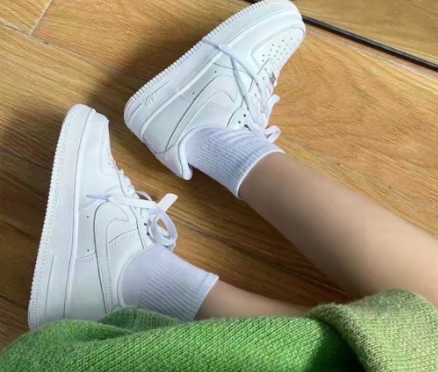 <官網限定> Nike Air Force 1 GS 全白 大童款（DH2920-111）