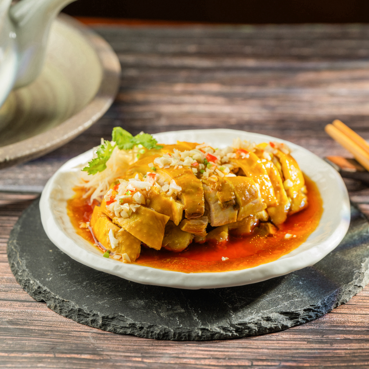 麻膳紅油口水雞