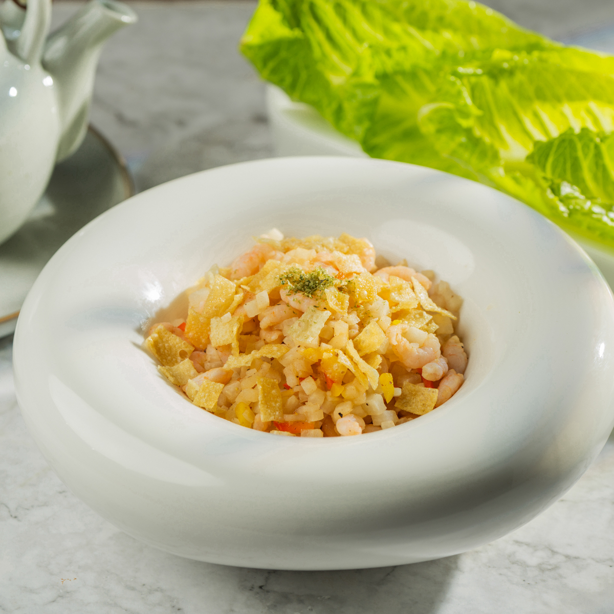 蘿蔓冷水鮮蝦鬆