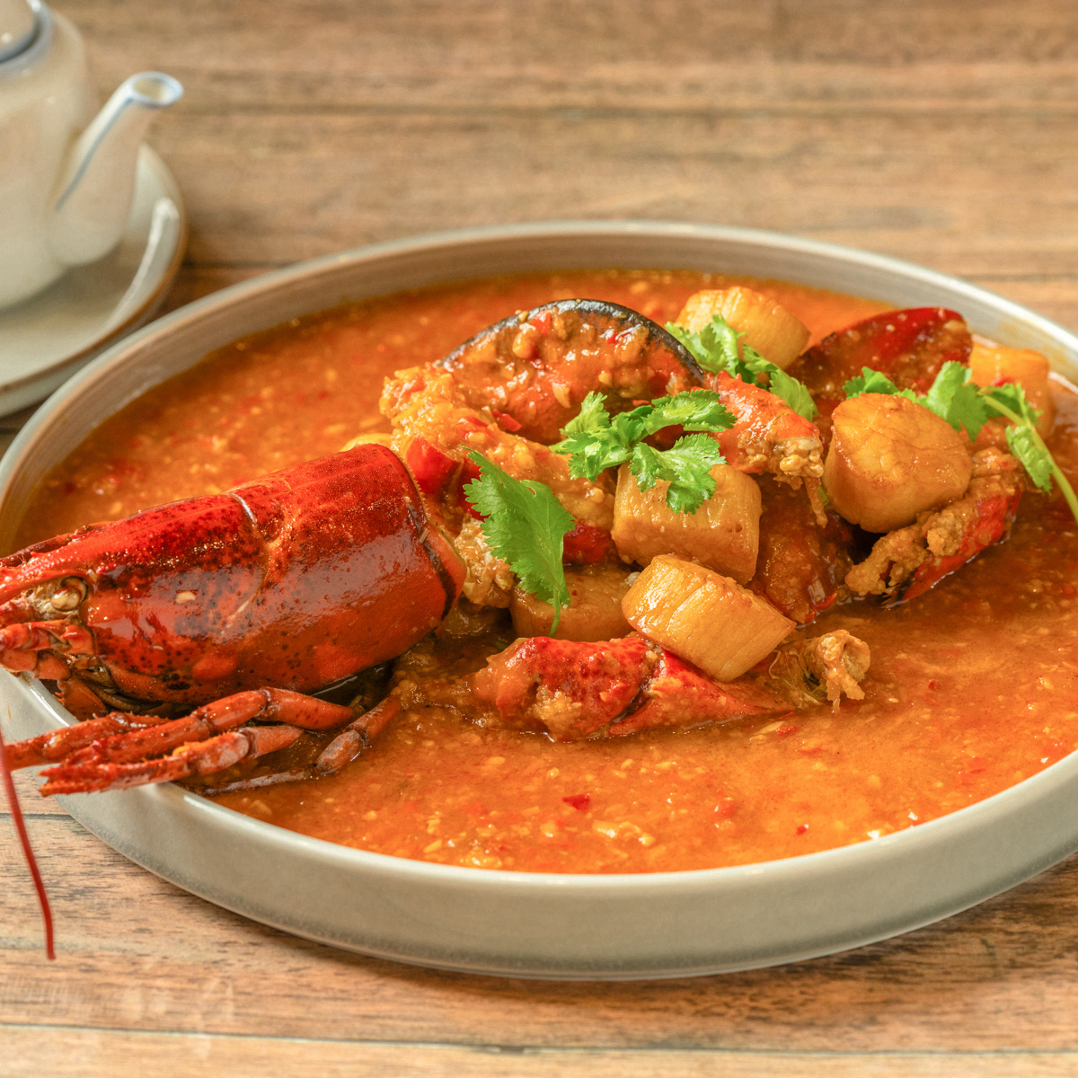 馨醬龍蝦鮮玉貝