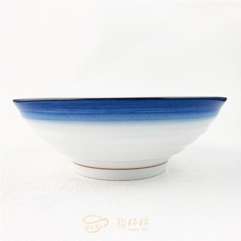 外紋碗 19cm  [夢之藍] 碗公麵碗湯碗丼飯牛肉湯碗【陶杯杯瓷器】餐具餐盤 碗盤杯筷