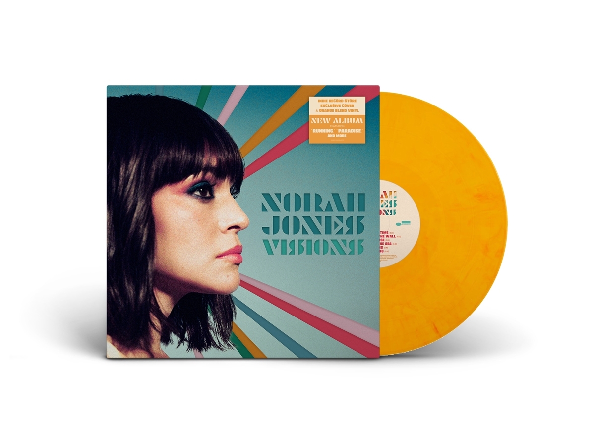 Norah Jones - Visions LP ("Sun-Kissed" Orange Blend Vinyl w/ Alternate Cover)