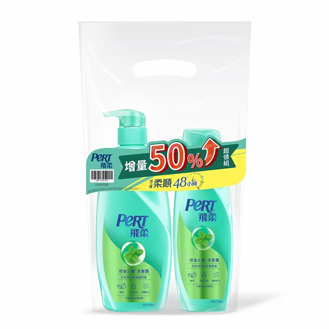 【飛柔】控油止癢洗髮露 750g+400g