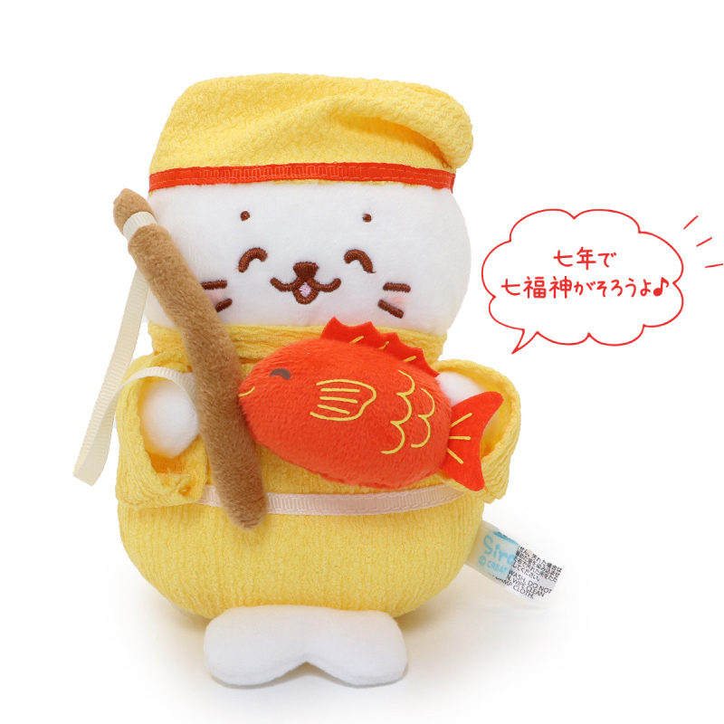 Sirotan 絨毛娃娃 惠比壽小白 14cm