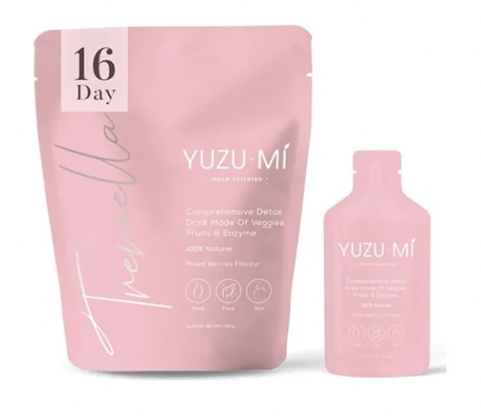 YUZUMI 柚美 - 酵素蔬果植物綜合美白排毒瘦身飲 (16 枚x 20g)